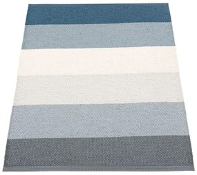 Kék-krémszínű kültéri-beltéri szőnyeg 70x100 cm Molly Ocean Grey – Pappelina