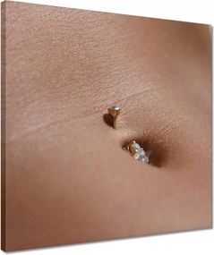 Vászonkép 40x40 Test fülbevaló