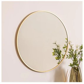Atmosphera Atmosphera - Fali tükör ALICE átm. 70 cm arany P6717