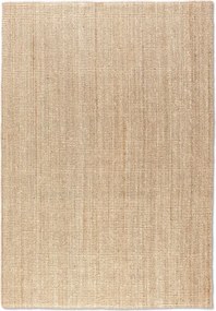 Juta szőnyeg nappaliba 190x280cm, natúr bézs juta szőnyeg