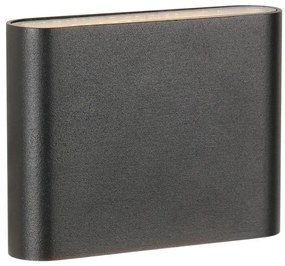 Zuma Line SJ22621- LED Kültéri fali lámpa SHADOW LED/12W/230V IP65 fekete