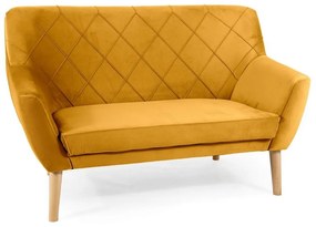 Kier II kanapé, kétüléses, sárga