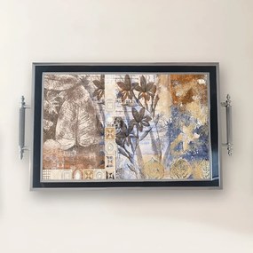 Üveg tálca, 38×24 cm – TPG9859
