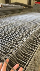 Táblás kerítés 3D 1,8 x 3 m, vastagság 5 mm K-180-GREY