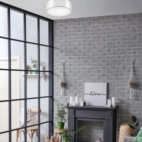 Mennyezeti lámpa DANTE 1xE27/60W/230V á. 26 cm fényes króm