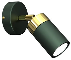 MILAGRO-MLP7717 JOKER GOLD Zöld Színű Fali Lámpa 1XGU10 7W IP20