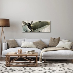 Kép - Régi légcsavaros repülőgép (120x50 cm)