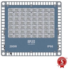 APLED APLED - LED Kültéri reflektor PRO LED/200W/230V IP66 20000lm 6000K AP0047