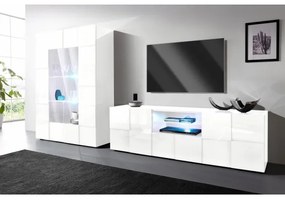 SERIAN fehér TV-asztal