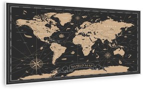 Klarstein Wonderwall Air Art Smart, infravörös hősugárzó, 120 x 60 cm, 700 W, éjszakai térkép