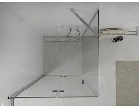 Mexen Lima zuhanykabin 70x70cm, 6mm üveg, króm profil-átlátszó üveg, 856-070-070-01-00
