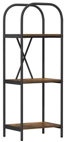 Könyvespolc Füstölt tölgy 40 x 30 x 109 cm Faanyag