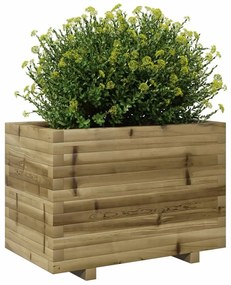 vidaXL impregnált fenyőfa kerti virágtartó 70 x 40 x 49,5 cm