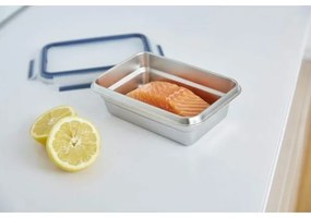 Tefal - Élelmiszer tartó 0,8 l MSEAL STEEL kék/rozsdamentes