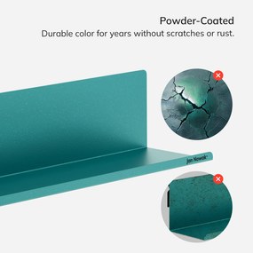 Fali polc JOANNE 700 mm, Modern: tengerszínű