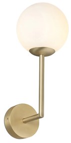 FARO GALA fürdőszobai fali lámpa, arany, G9 foglalattal, IP44, 63505