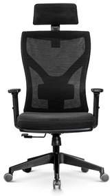 Lion 3D AirMesh irodai forgószék állítható deréktámasz, fejtámasz, kartámasz