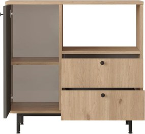 Konyhaszekrény, 88 cm – RE1-SA