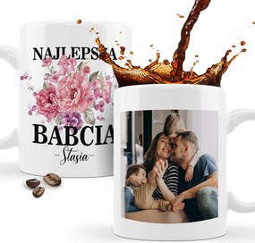 Nagymama És Nagypapa Napi Bögre Nagymama Ajándék Névvel És Fényképpel