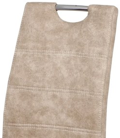 Bézs Szövet Étkezőszék. HC-483 CRM3