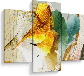 Kép - Levelek (90x60 cm)