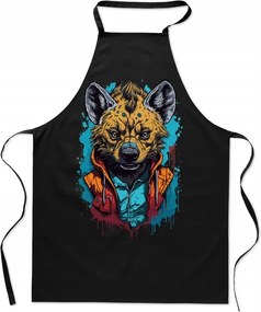 Konyhai kötény Színes Hiéna Vicces Ajándék