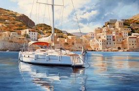 Poszter 86,4x56,8cm Sodródás a vízen