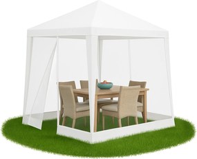 Aga Kerti pavilon szúnyoghálóval 2,4x3 m Fehér