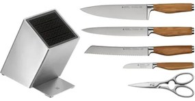 WMF - GRAND WOOD 6 részes konyhai késkészlet késtartóval