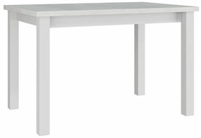 Asztal Victorville 120Fehér, 78x80x120cm, Hosszabbíthatóság, Laminált forgácslap, Fa, Részben összeszerelt