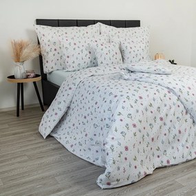 Kvalitex Krep lepedőhuzat Nyári rét, 140 x 220 cm,70 x 90 cm, 140 x 220 cm, 70 x 90 cm
