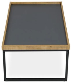 Dohányzóasztal 100×60 cm, MDF, Tölgy. CT-611 OAK