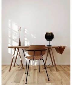 Asztali lámpa NESS 1xE27/60W/230V fekete