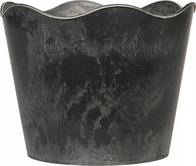 Virágtartó fedél Kő Utánzat átm. 22cm