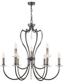 Elstead Lighting PIMLICO PM9-DB Csillár 9x60W/E14