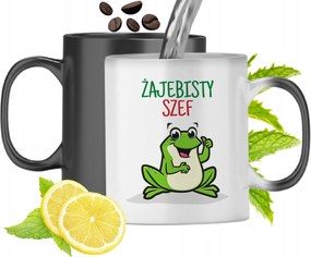 Mágikus Bögre Főnöknek Színváltós, fényképes nyomattal