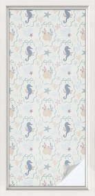 Öntapadós ablak furnér, amely biztosítja a tengeri csikóhalak magánéletét 50x116