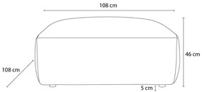 Sötétkék kordbársony lábtartó Lucien – Bobochic Paris