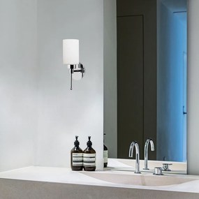 Fehér-ezüstszínű fali lámpa Balcova – Opviq lights