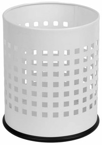 Alda Officer perforált szemetes 7 l, fehér, 7 l