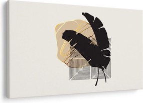 Kép - Absztrakció trópusi levelekkel N⁰4 (90x60 cm)