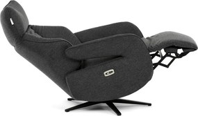 Elektromos relax fotel szürke szövet TV-B3973 GREY2