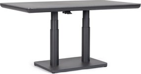 Alumínium kerti étkezőasztal 80x140 cm Miguel – Bizzotto