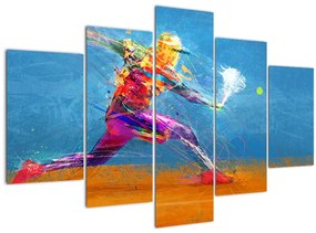 Kép - Festett teniszező (150x105 cm)