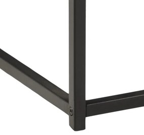 CORA dohányzóasztal tölgy/fekete színben