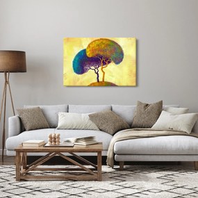 Kép - Fák a hegyen (90x60 cm)