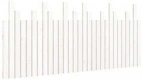 fehér tömör fenyőfa fali fejtámla 185 x 3 x 80 cm