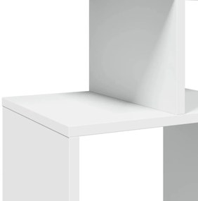 fehér szerelt fa könyvszekrény 92 x 29 x 188 cm