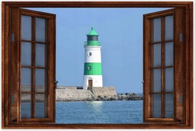 Poszterek 120x80 Világítótorony Tenger