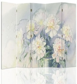 Gario Paraván Lágy pasztell virágok Méret: 180 x 170 cm, Kivitelezés: Klasszikus paraván